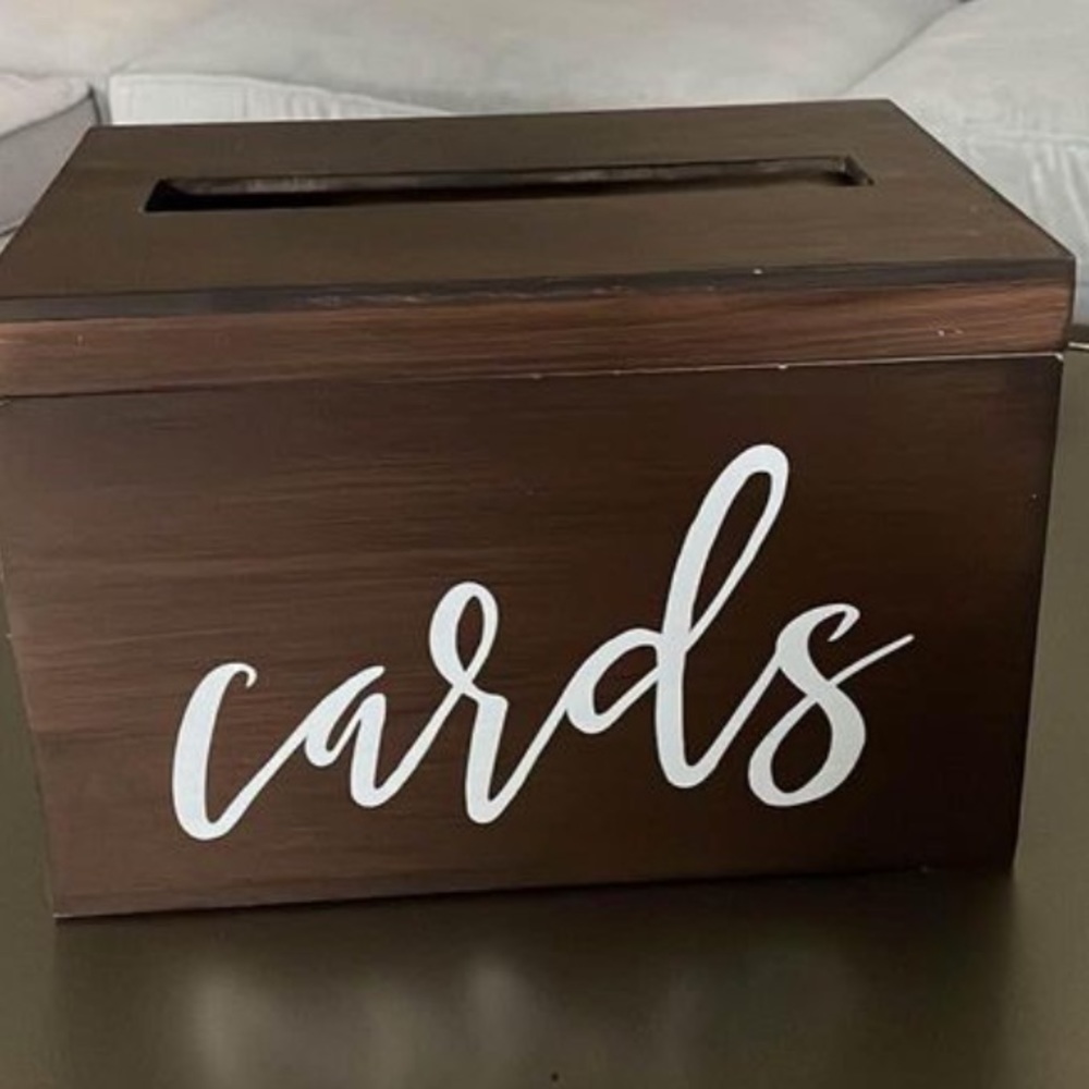 Rustic card box - Picture 2 of 7
